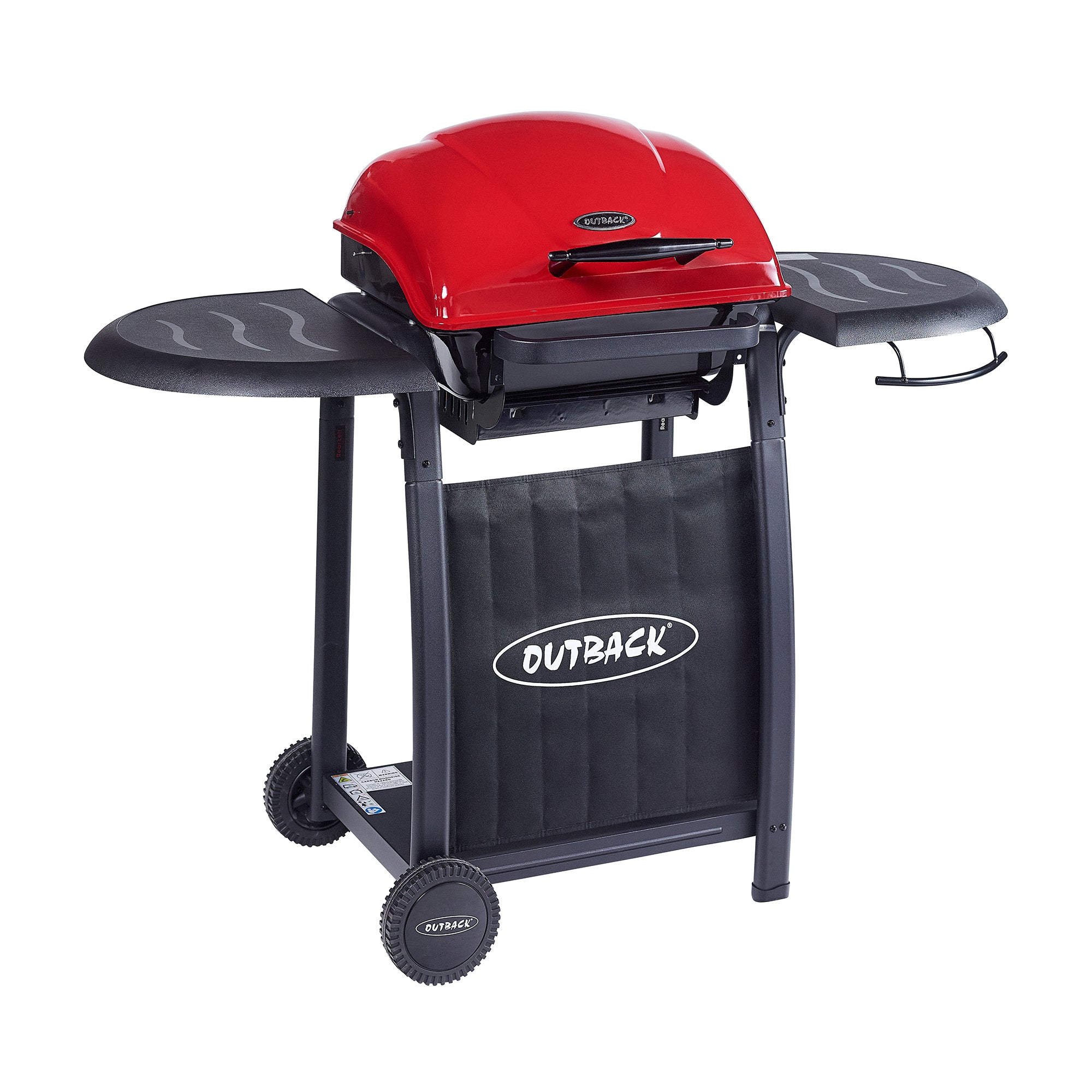 OUT370716 - Omega 201 Red Charcoal BBQ