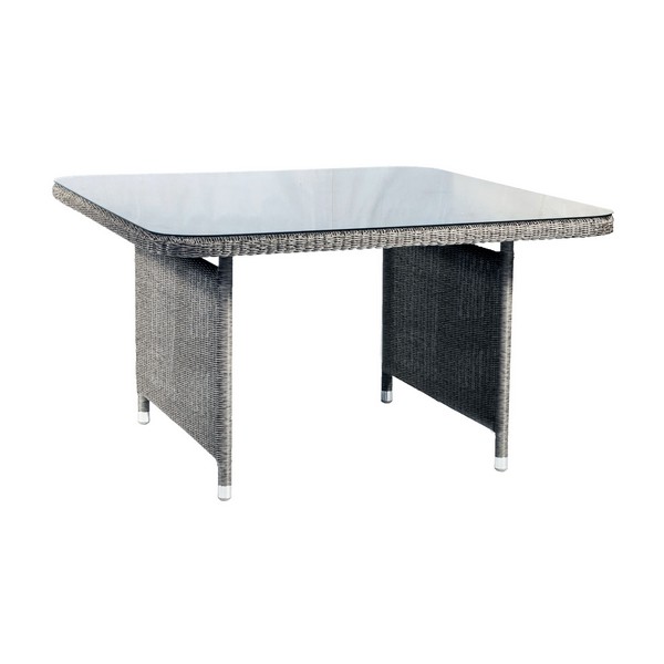 Alexander Rose 7713GR Casual Dining Glass Table 1.3M X 1.3M